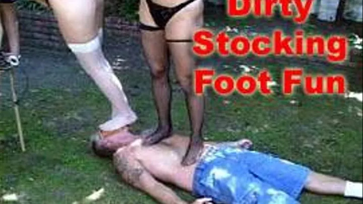 Dirty Stocking Foot Fun - Clip #2