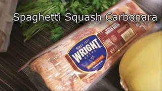 Spaghetti Squash Carbonara - Part 1