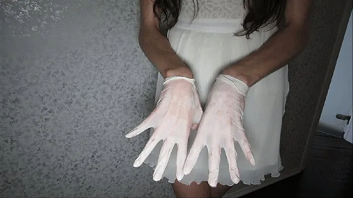 Latex gloves