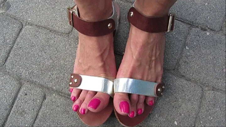 Eliza's sandals