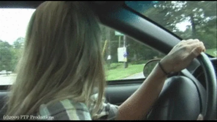 Tinsley Driving the Camaro SS in Ballet Flats & Barefoot, 1 of 2