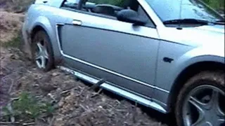 Scarlet Stuck in the Gooey Mud in her Mustang, 3 of 3