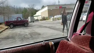 Jane Domino Cranking & Getting Hot-N-Bothered in Grocery Store Parking Lot - Custom 946