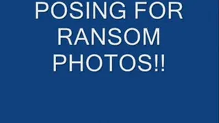 POSING FOR RANSOM PHOTOS!!