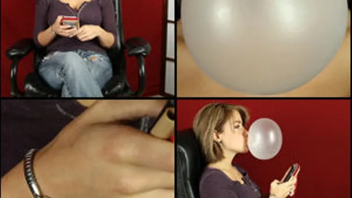 Kimberly Heart Blowing Bubbles in Silver Watch