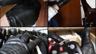 Scarlet Breaking & Entering with Leather Gloves