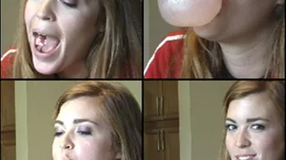 Jess Tries to Blow Bubbles