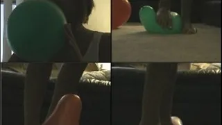 Penelope Pops 5 Balloons Barefoot