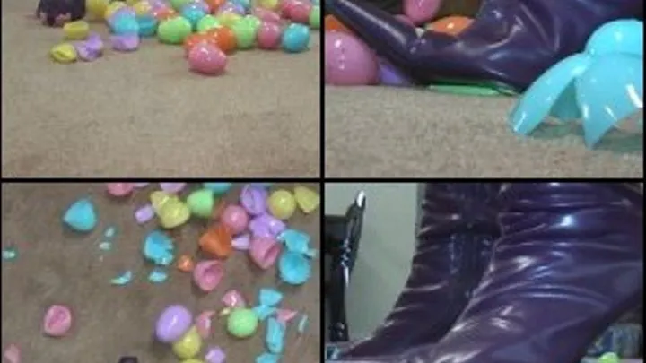 Scarlet Crushing 42 Plastic Easter Eggs