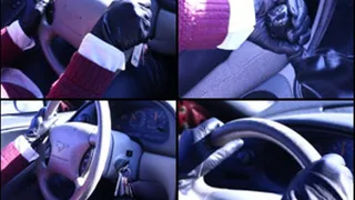 Driving in Unlined Leather Gloves