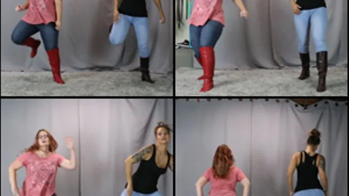 Jane & Scarlet: Hey Step-Mama Zumba in Boots