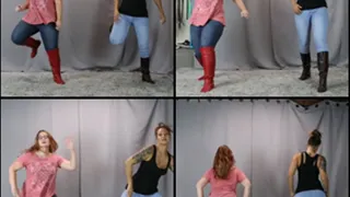 Jane & Scarlet: Hey Step-Mama Zumba in Boots