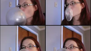 Blowing Bubbles While Editing Videos