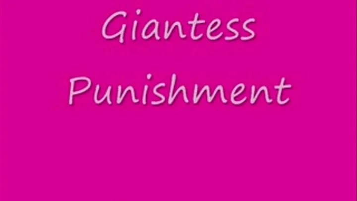 GIANTESS - Extended Talking to you after I shrunk you