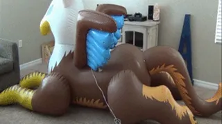 INFLATABLE - Popping and coming with my Griffin