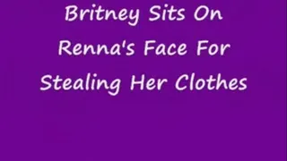 FACESITTING - Britney Sittig on Rennas Face