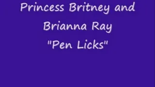 GIRL-GIRL - Pen Licks BIG