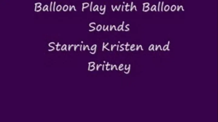 BALLOONS - BALLOON FUN AND SOUNDS BIG