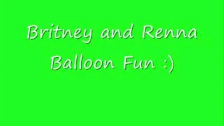 BALLOONS - Britney and Renna Balloon Fun SMALL