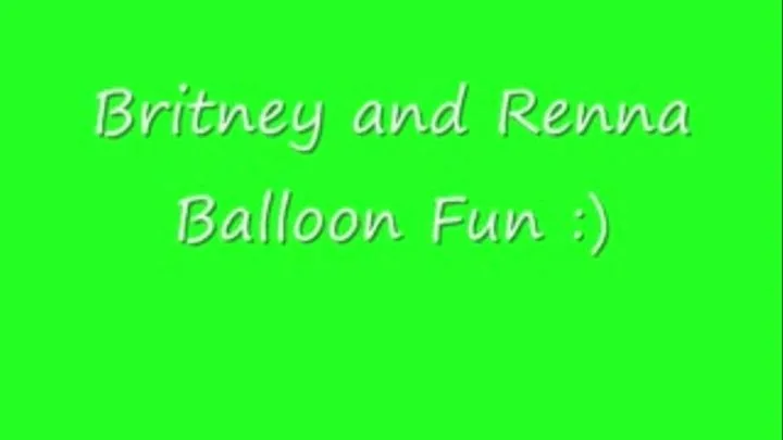 BALLOONS - Britney and Renna Balloon Fun BIG