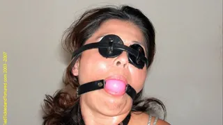 Tomiko Ballgagged.