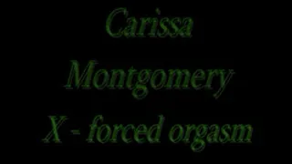 Carissa Montgomer X-Tied Orgams