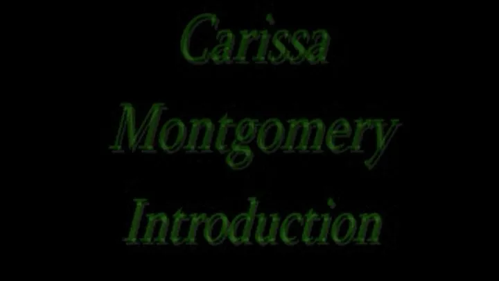 TTnT meets Carissa Montgomery