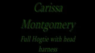 Carissa Montgomer full hogtie