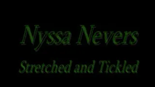 Nyssa Nevers stretched naked across my bed