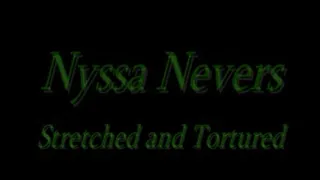 Nyssa Nevers stretched and