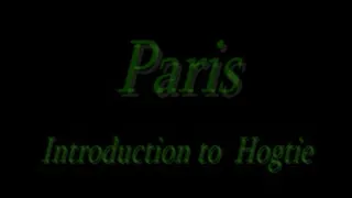 Intorduction to Paris- hogtie