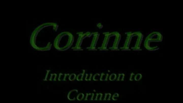 Corrine's Introduction