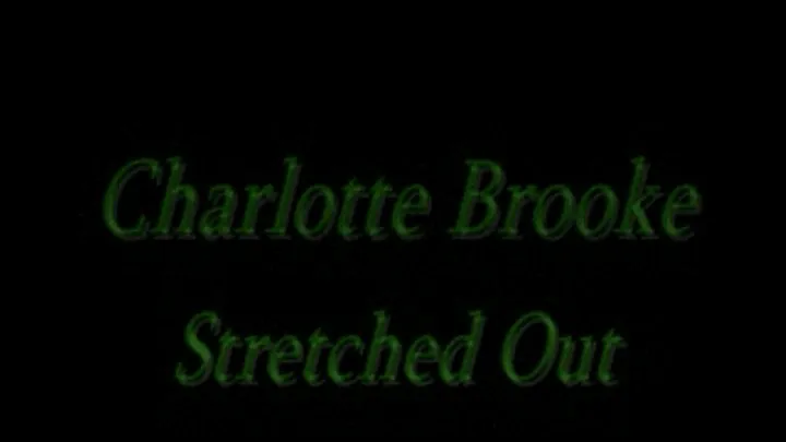 Charlotte Brooke is stretched