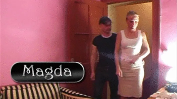 Magda enjoys her husband BDSM present and has her Big Tits whipped and punished