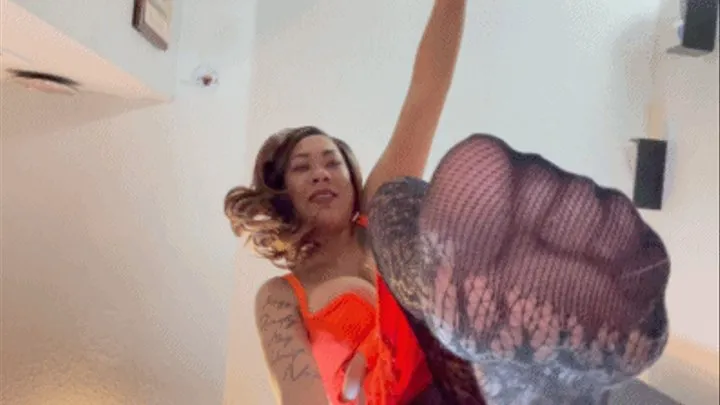 NINA FISHNET TRAMPLE