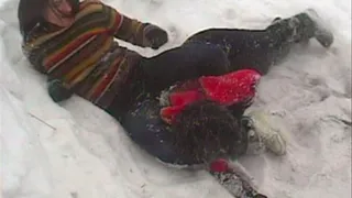 Extreme Snow Catfights: Outdoor Brawls (Part 4 of 5)
