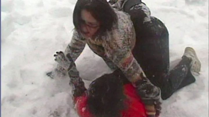 Extreme Snow Catfights: Outdoor Brawls (Part 1 of 5)