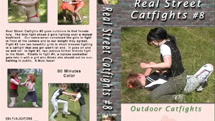 Real Street Catfights #8: Outdoor Catfights (Full Video)