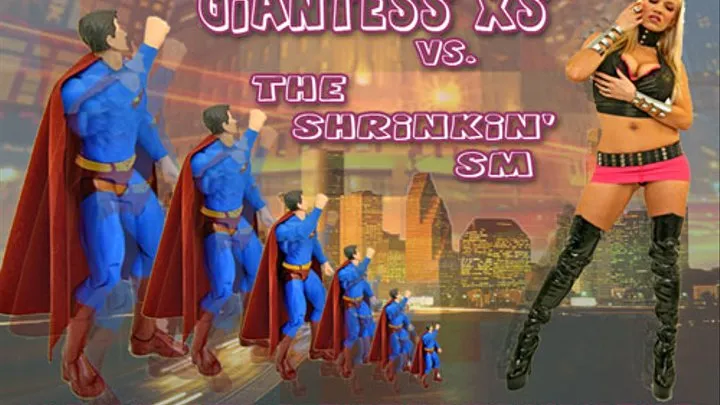 Giantess XS vs. The Shrinkin' SM