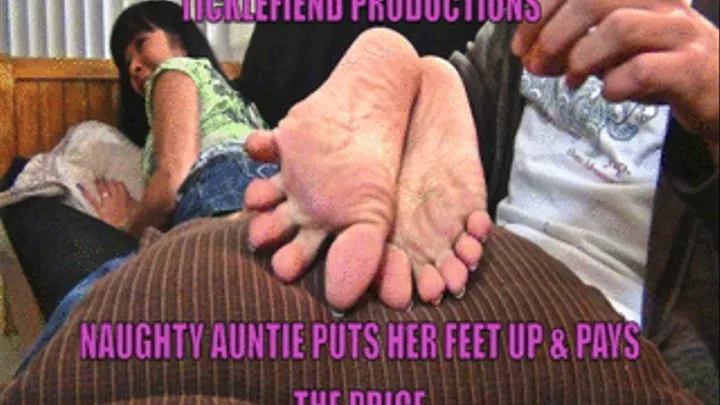 Naughty Auntie Puts Her Feet Up & Pays the Price Pt 2