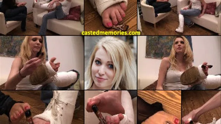 Jade SLC *Extreme Foot play* Cigarette Lighter, Talented Toes & a Hot Foot!