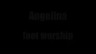 Femdom Foot Worship by Angelina - Part 4