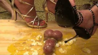 Crushing Eggs on Cock & Balls - Quality