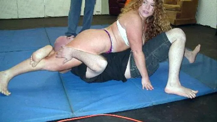 Live Mixed Wrestling 1 - Kristie Etzold VS Bad Brad