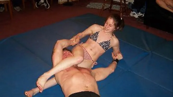 Live Mixed Wrestling 8 - Tabitha VS Rick