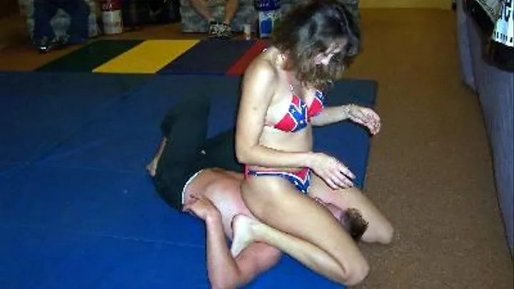 Live Mixed Wrestling 6 - Maryanne VS Tom