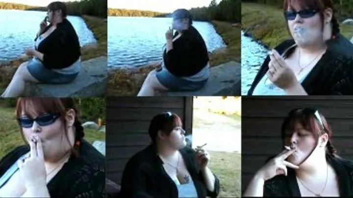 Smoking at the Lake!