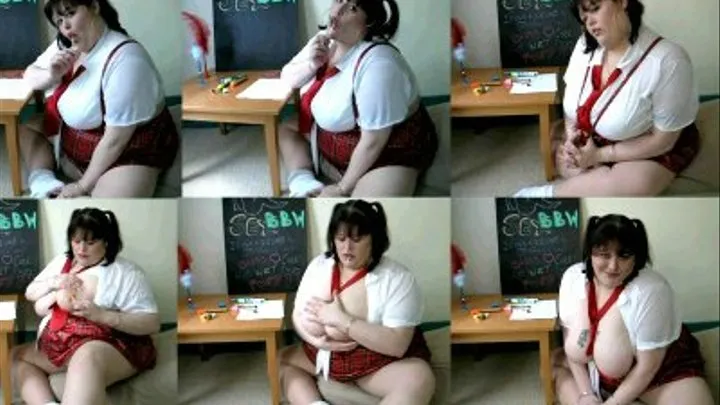 Sticky Fat SchoolGirl