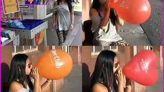 Manila's spontaneous Balloon Blow-to-Pop