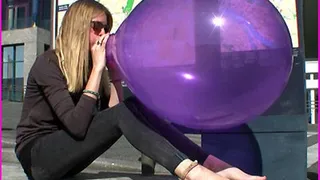 Heidi's Big Balloon Blow-to-Pop